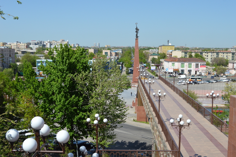 Центр города Шымкент. Фото: wikimedia/Eurovaran 