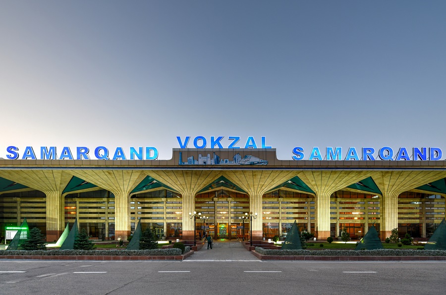  Железнодорожный вокзал Самарканд