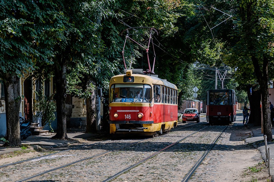  Трамвай в Краснодаре 
