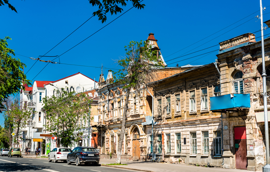 Историческая застройка в центре Самары. Фото: istockphoto/Leonid Andronov