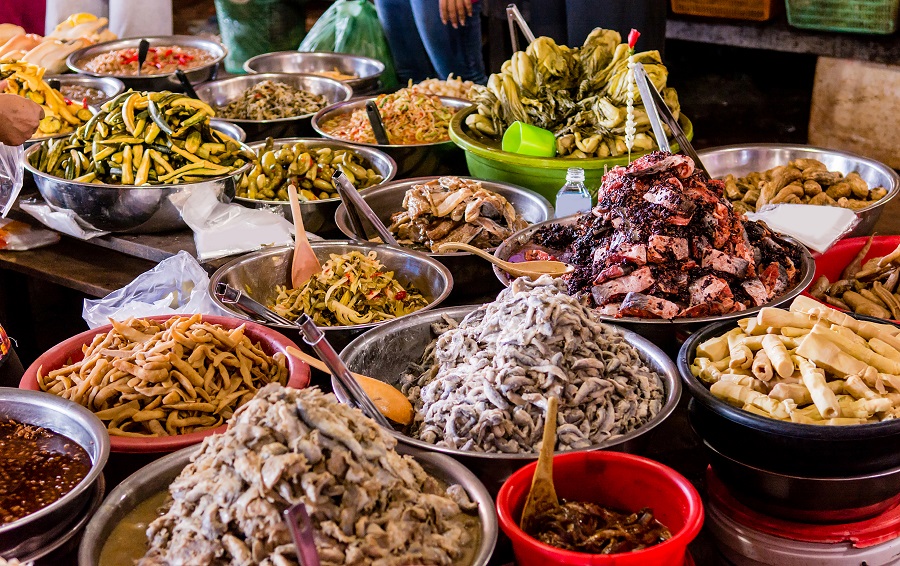  Уличная еда в Камбодже