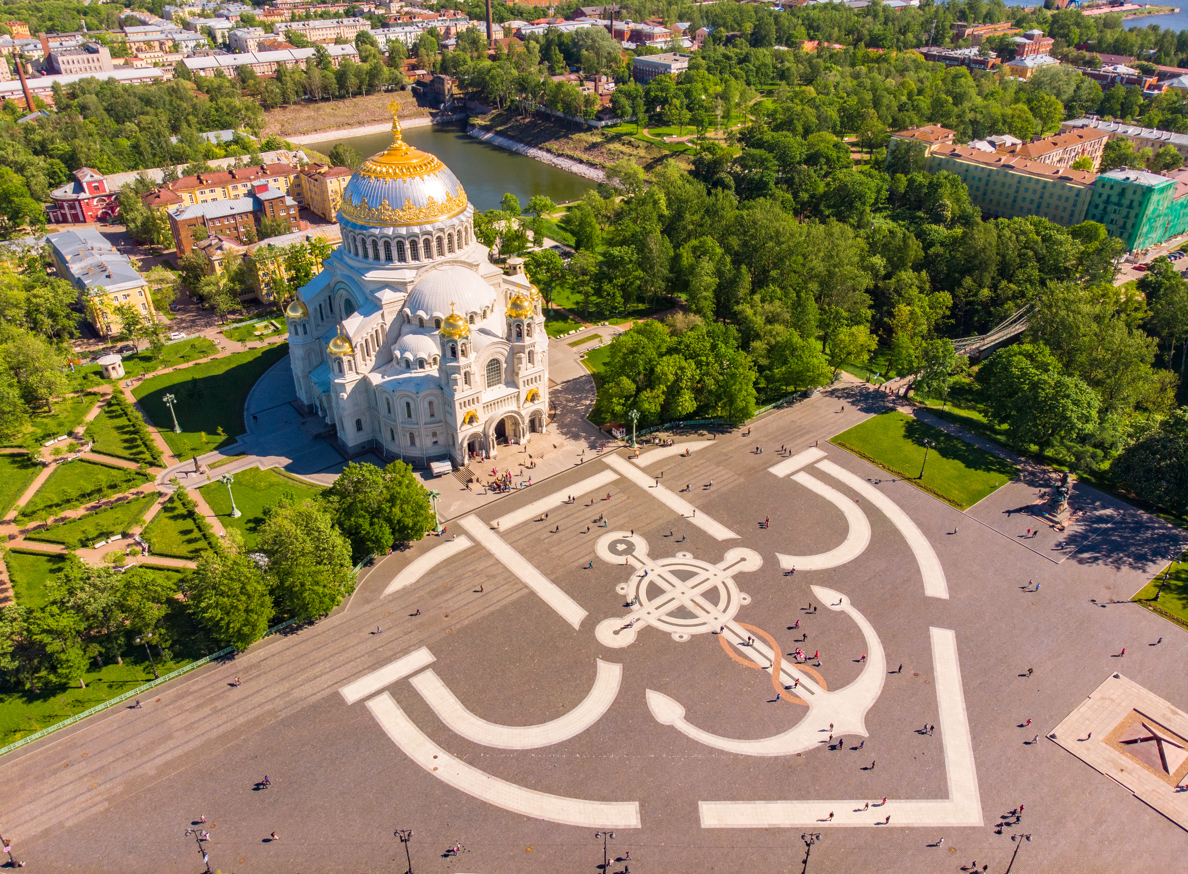 Якорная площадь, Кронштадт