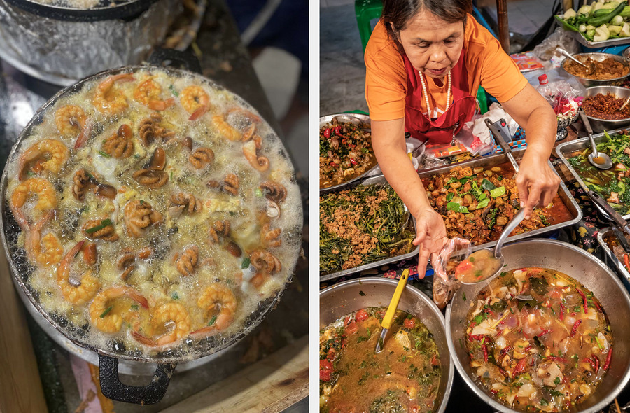 Голодными на улицах Таиланда остаться не получится. Фото: Элла Хачатурова, istockphoto/hadynyah 
