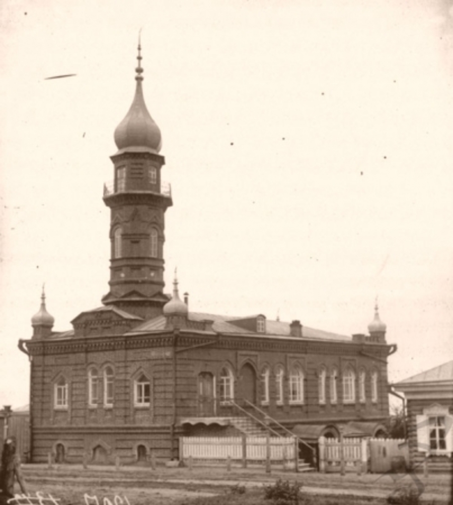  Читинская соборная мечеть в 1906 году вскоре после постройки. Фото wikimedia