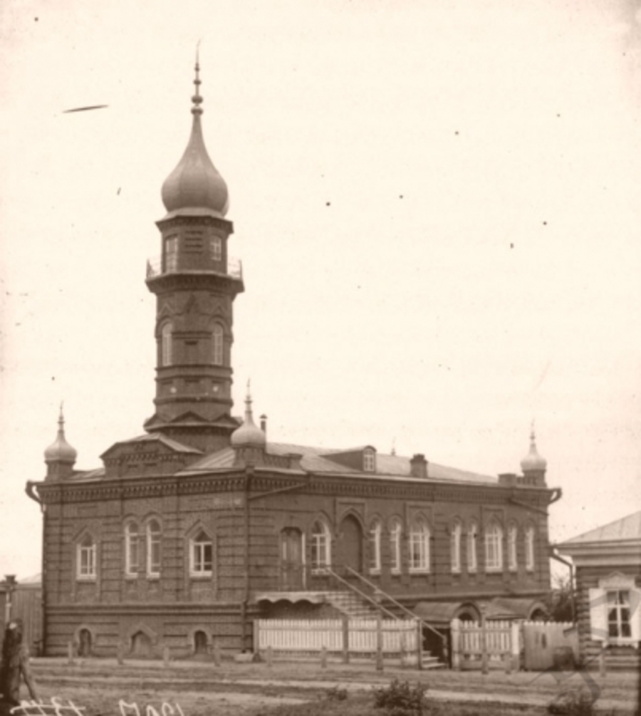 Читинская соборная мечеть в 1906 году вскоре после постройки. Фото wikimedia