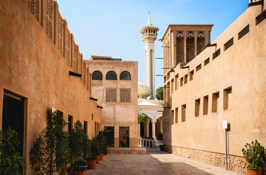 Исторический район Бастакия, или Аль-Фахиди, в Дубае. Фото: Istockphoto/Tero Vesalainen