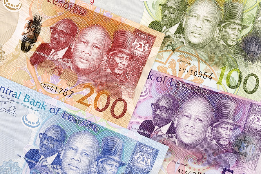 Лоти, валюта Лесото