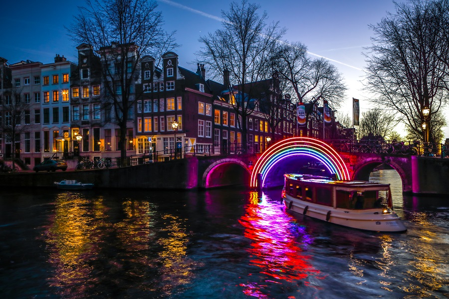  Фестиваль света в Амстердаме