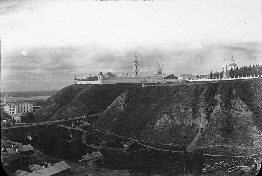 Тобольский кремль на Троицком мысе, 1900 год. Фото: wikimedia/Иван Константинович Уссаковский