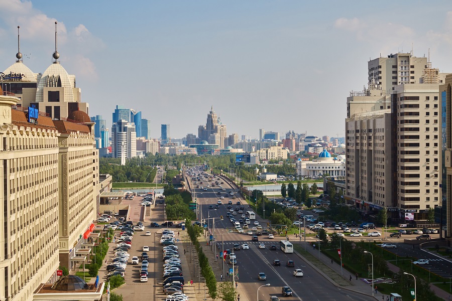  Астана, столица Казахстана 