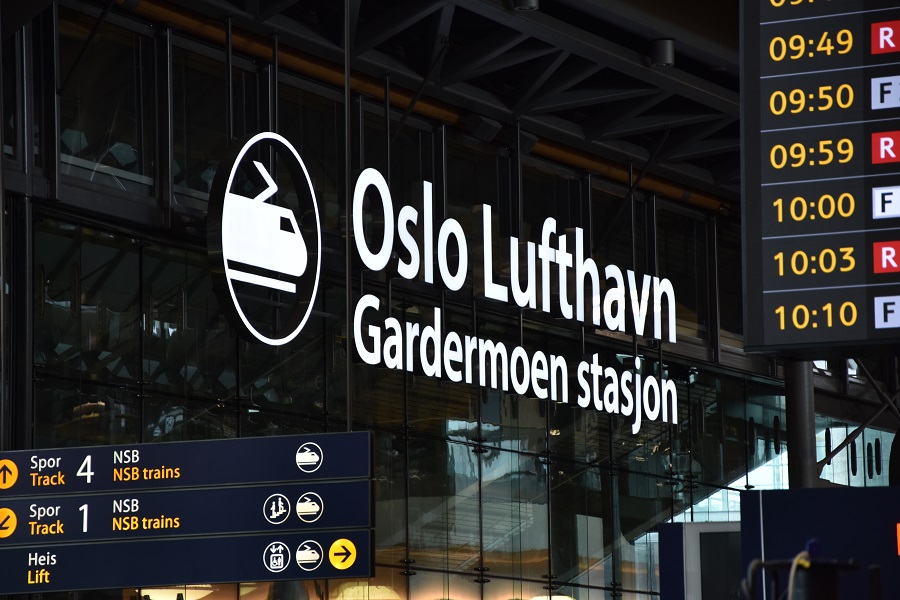  Международный аэропорт Осло, OSL, Га́рдермуэн 
