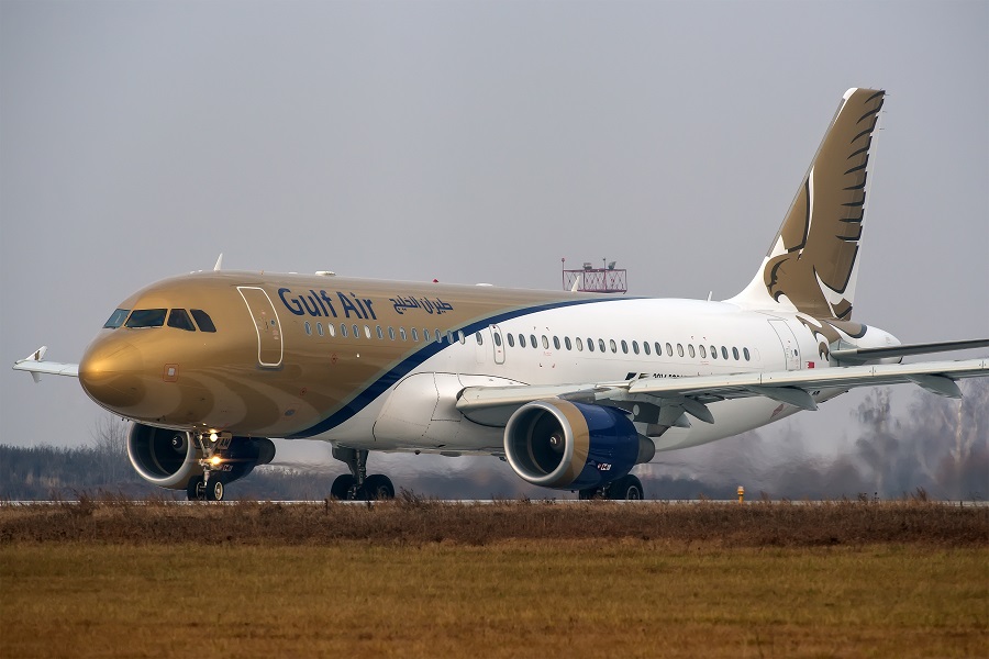 Самолёт авиакомпании Gulf Air