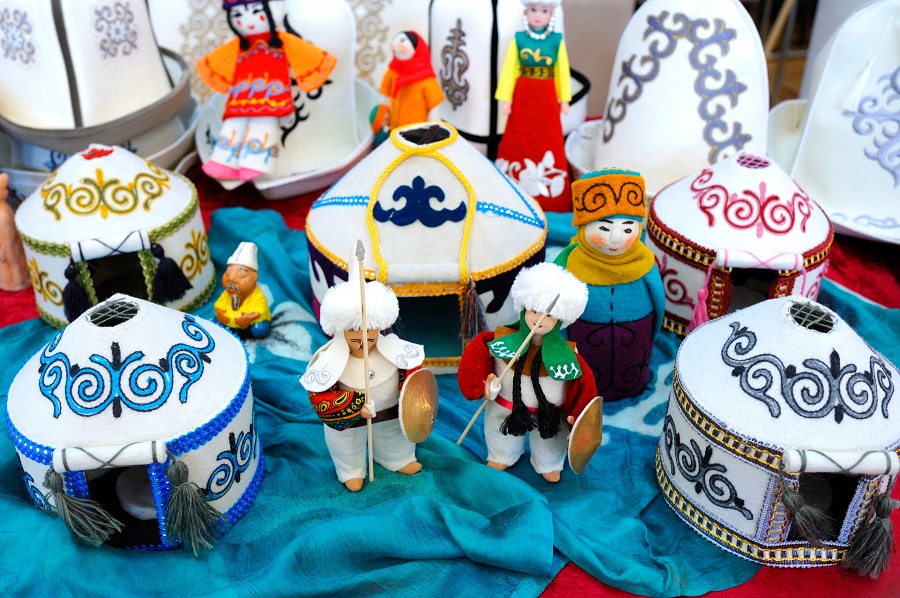Традиционные киргизские куклы