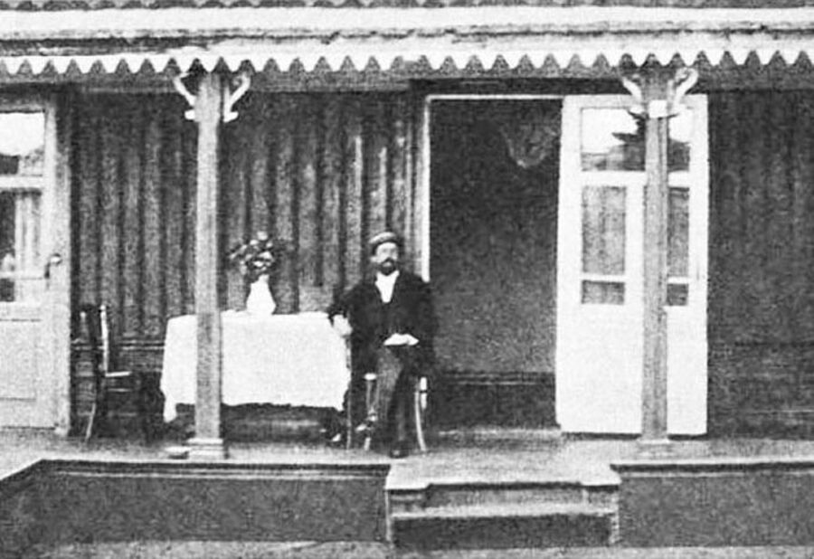  Антон Чехов в селе Аксеново недалеко от Андреевской кумысолечебницы, 1901 год. Фото: wikimedia/неизвестный автор