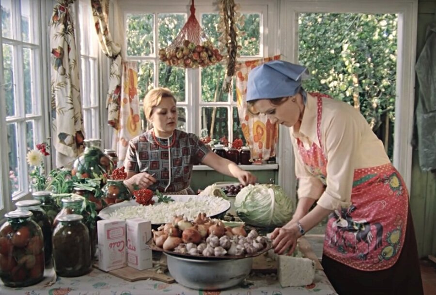  Кадр из фильма «Москва слезам не верит», 1979 год 