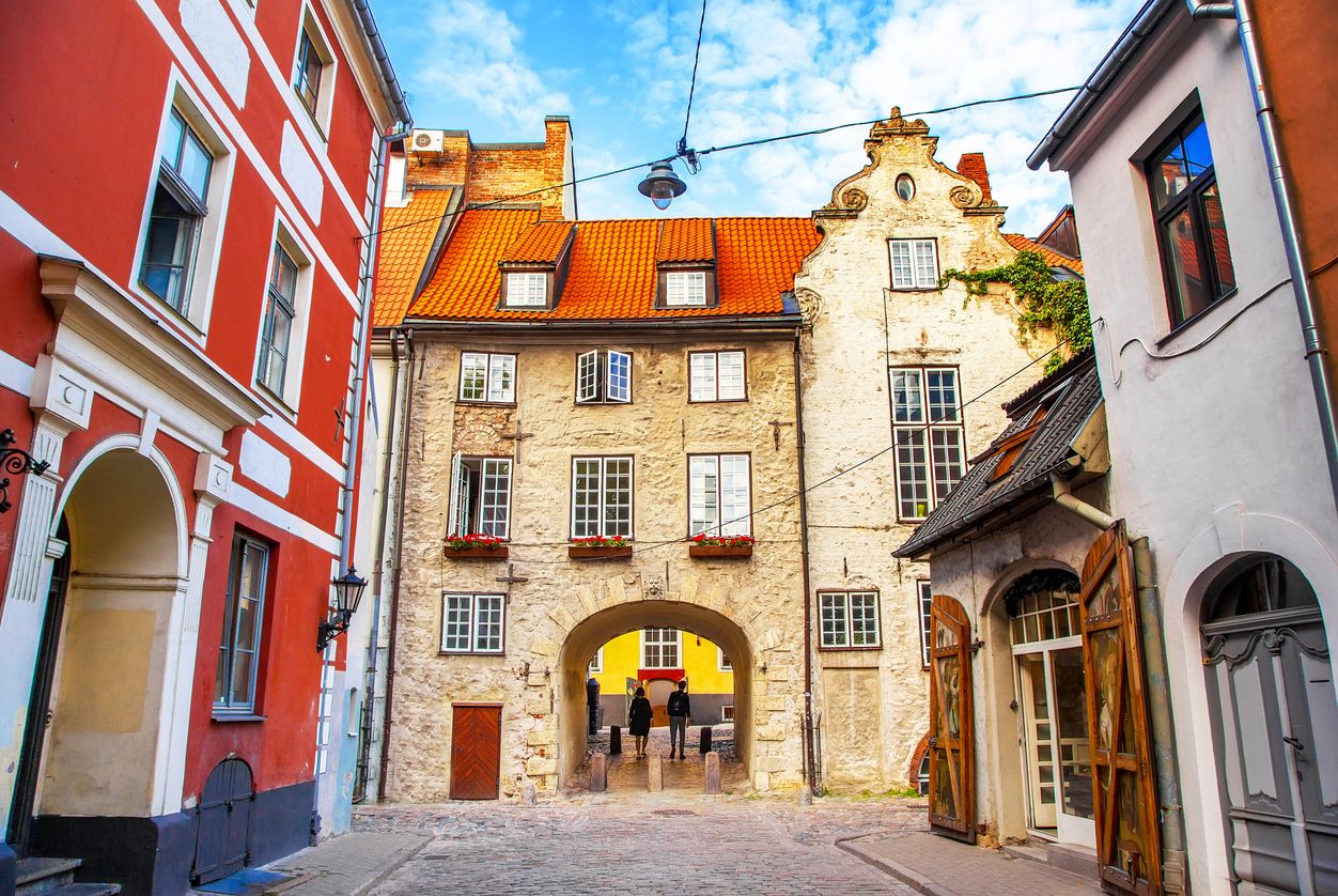 Улочки Старого города Риги