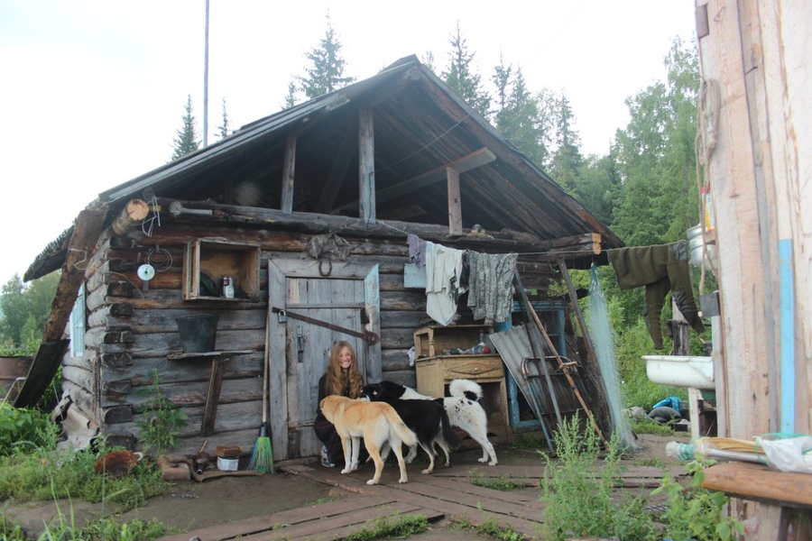 Зимовье на берегах реки Лены