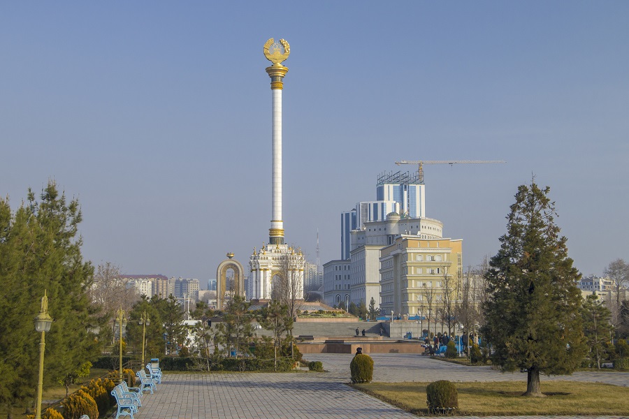  Монумент Герб Таджикистана, Душанбе 