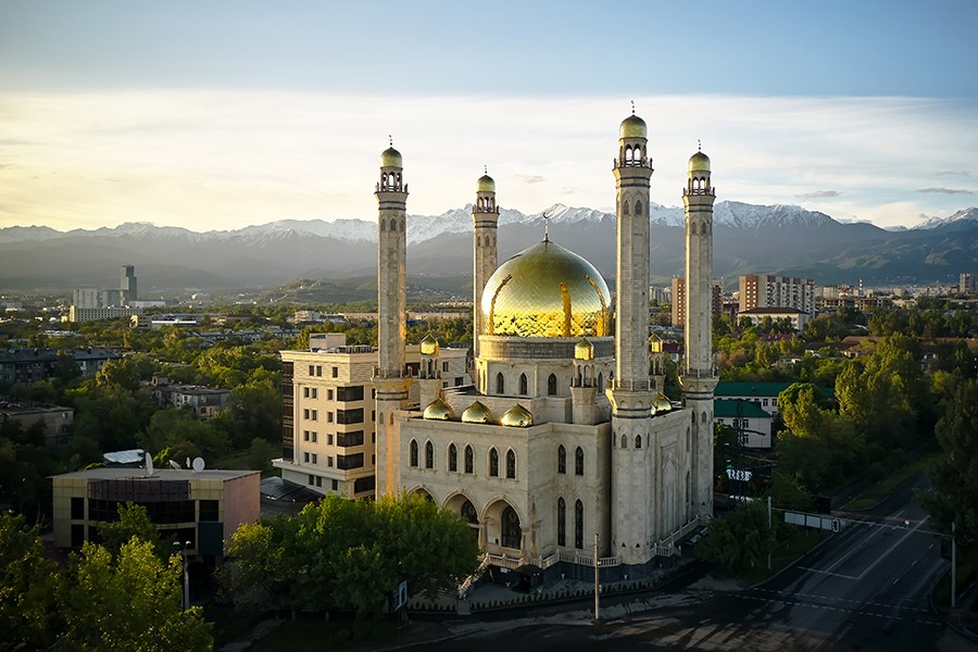  Центральная мечеть, Алма-Ата 
