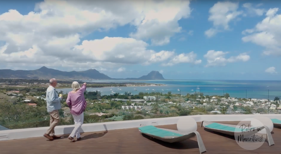 Кадр из проморолика про пенсию на Маврикии. Фото: YouTube-канал Avarts Mauritius