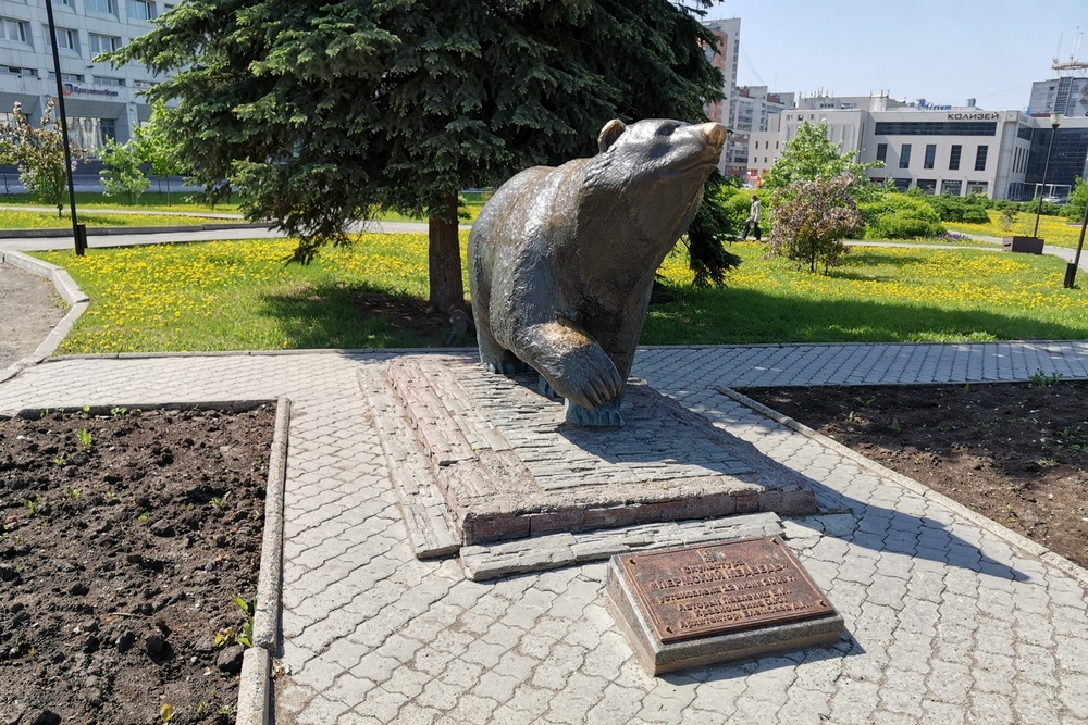 Скульптура «Пермский медведь», Пермь 