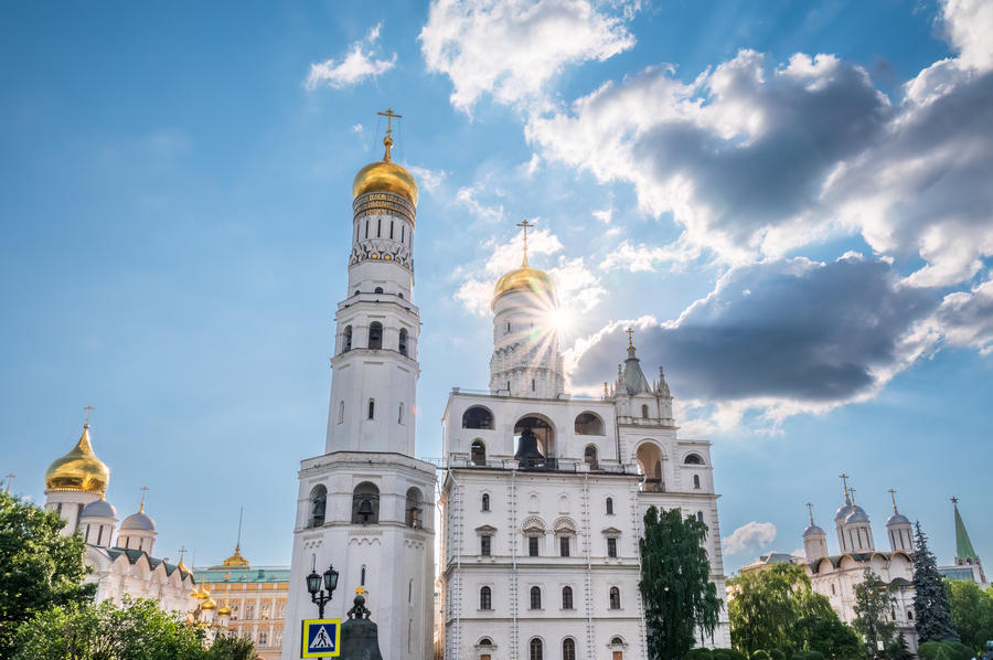 Колокольня Ивана Великого в Кремле. Фото: istockphoto/Dmitry Potashkin