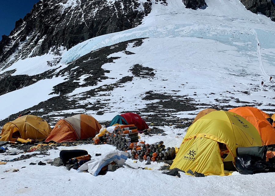  Лагерь IV, высота 8000 метров. Фото из личного архива