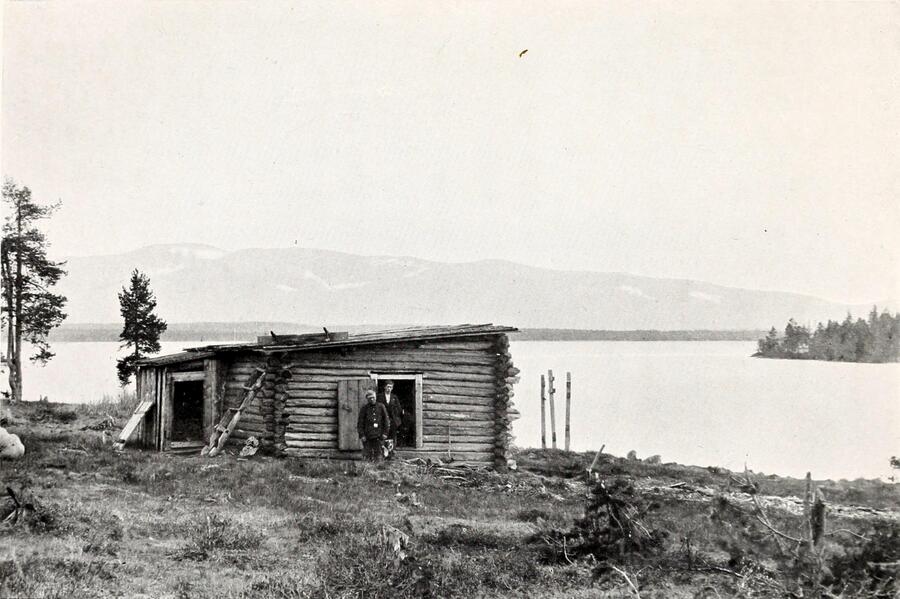 Озеро Имандра, 1904 год. Фото: фотография из книги Джона Пирсона «Три лета среди птиц русской Лапландии» 