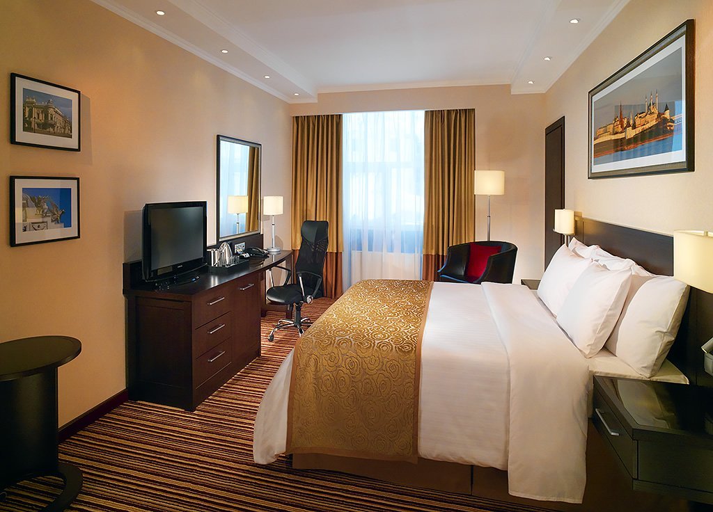 Номер в 4-звездочном отеле Courtyard by Marriott Kazan Kremlin Номер в 4-звездочном отеле Courtyard by Marriott Kazan Kremlin