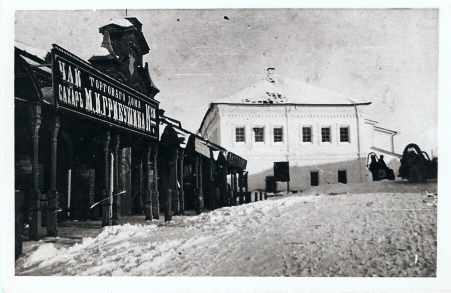 Гостиный двор в Кунгуре в начале двадцатого века. Фото: wikimedia/неизвестный автор