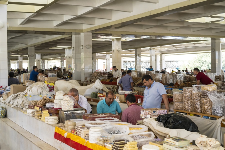  Рынок в Самарканде 
