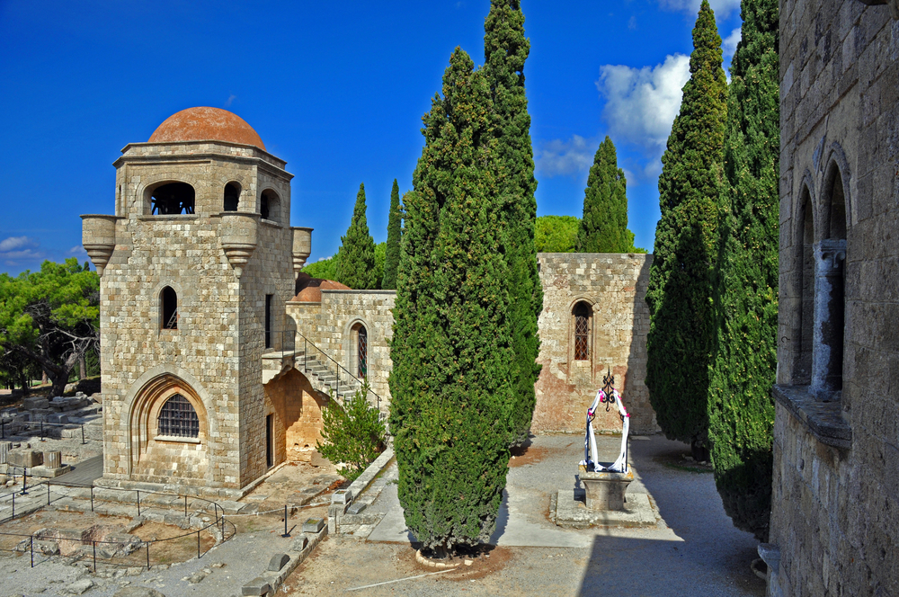 Монастырь Филеримос. Родос, Греция.