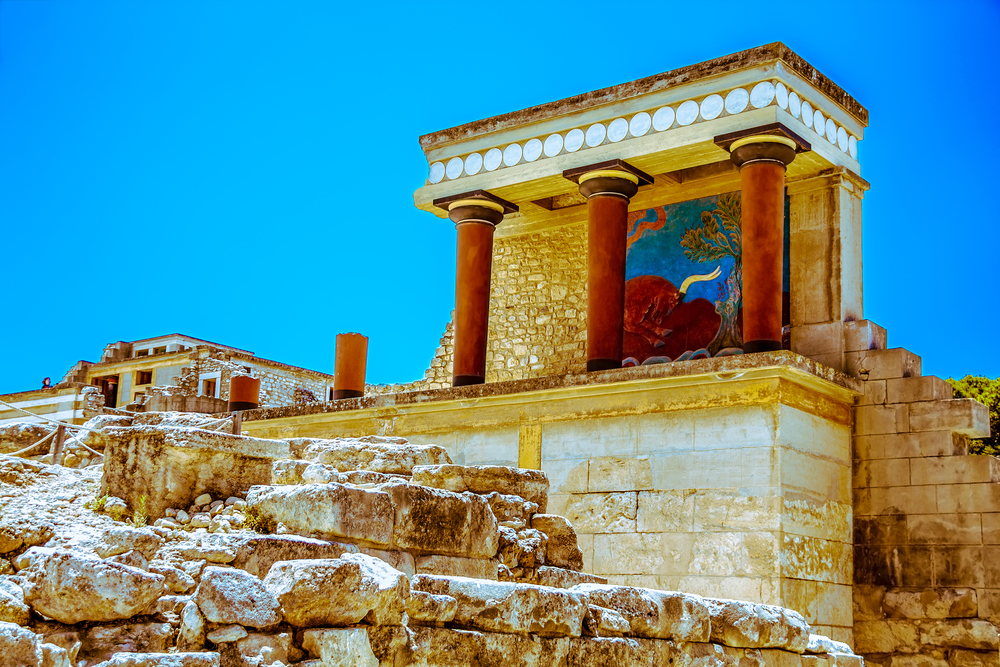  Кносский дворец. Крит, Греция.