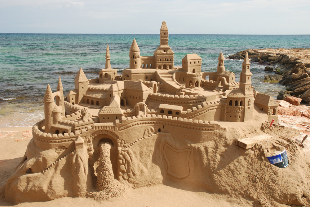 Фестиваль песчаных скульптур. Анталия, Турция