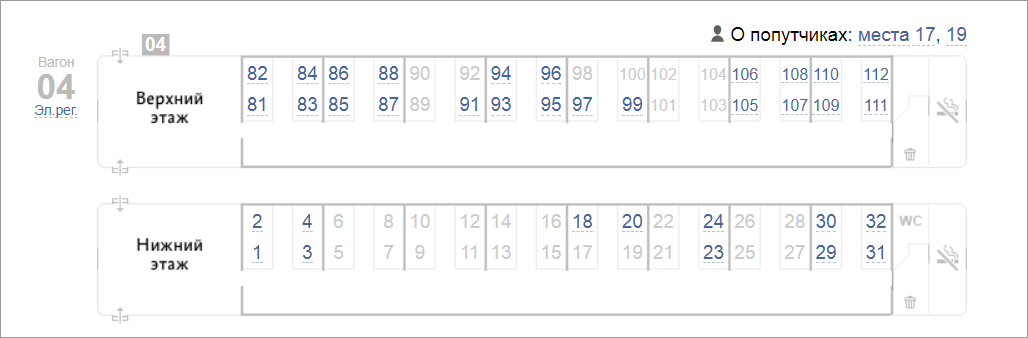 Места в поезде схема. Двухэтажный поезд схема вагона. Двухэтажный поезд схема вагона купе. Схема двухэтажного вагона РЖД. Схемы двухэтажных купейных вагонов.
