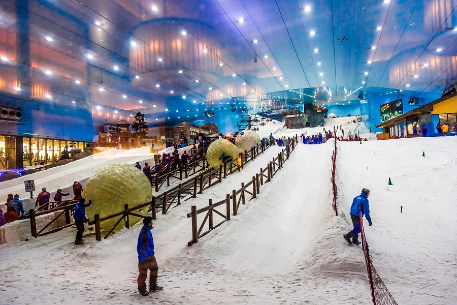 Горнолыжный комплекс SKI DUBAI,  Дубай, ОАЭ.