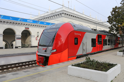 Фото поезда Ласточка