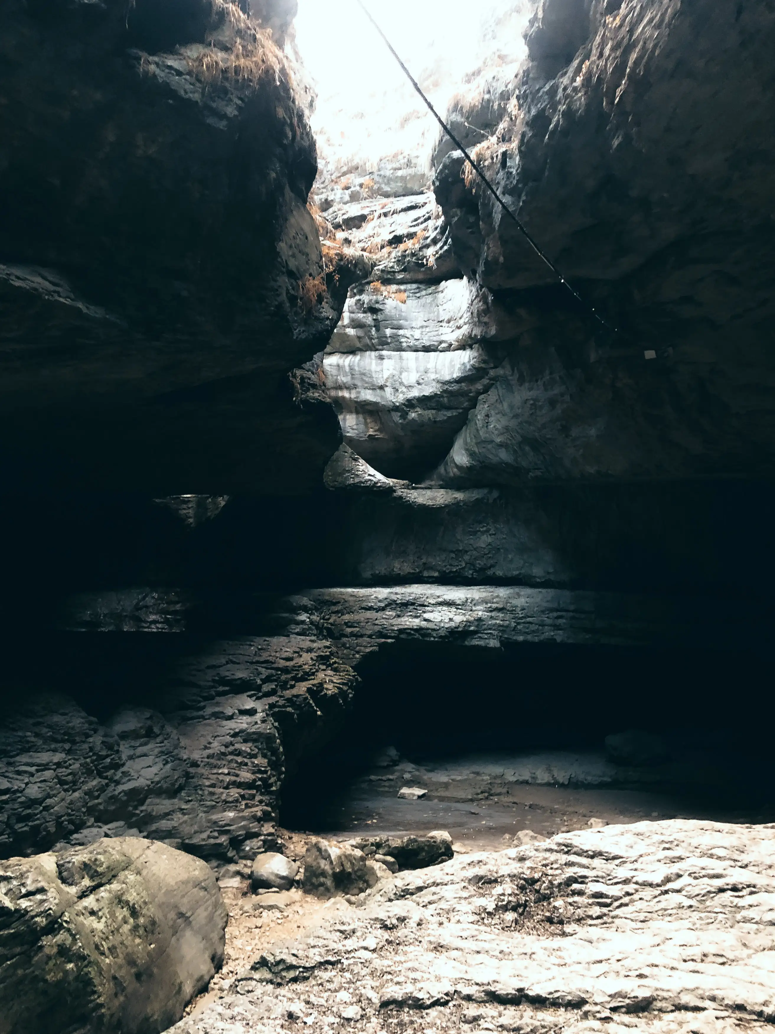 Салтинская теснина и водопад