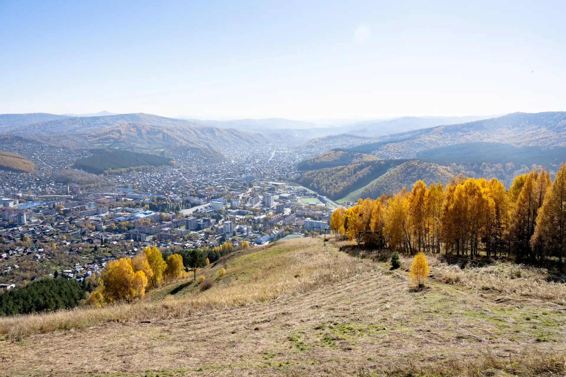Смотровая площадка на горе Тугая