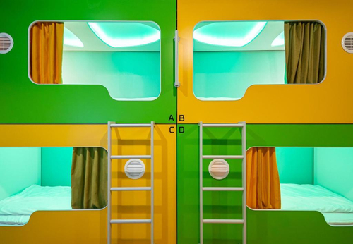 Green Cube Capsule Hostel — фото 3
